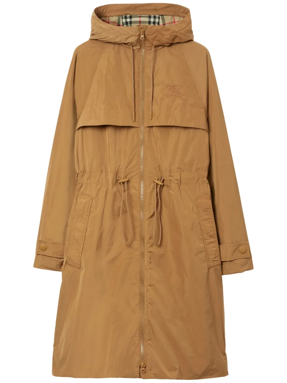 Burberry Parka EKD con zip - Toni neutri