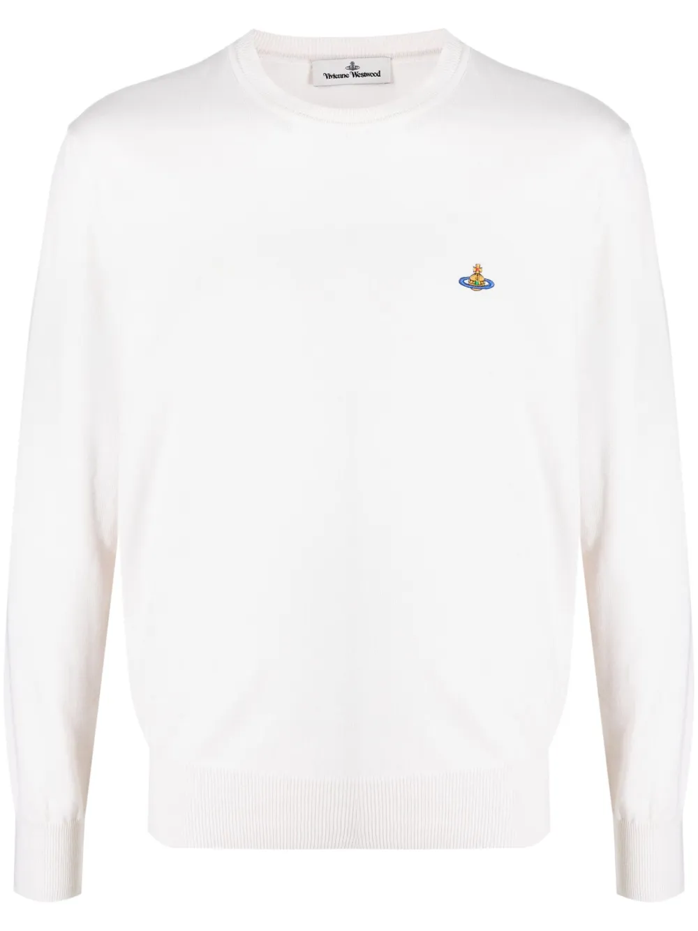 Vivienne Westwood Maglione con ricamo Orb - Toni neutri