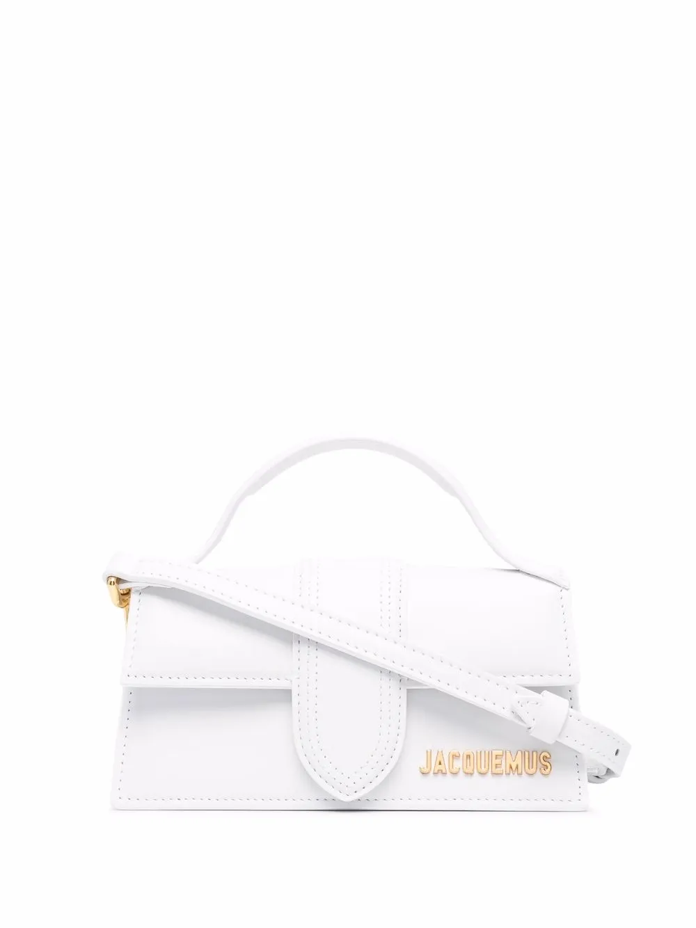 Jacquemus Borsa a spalla Le Bambino Long - Bianco