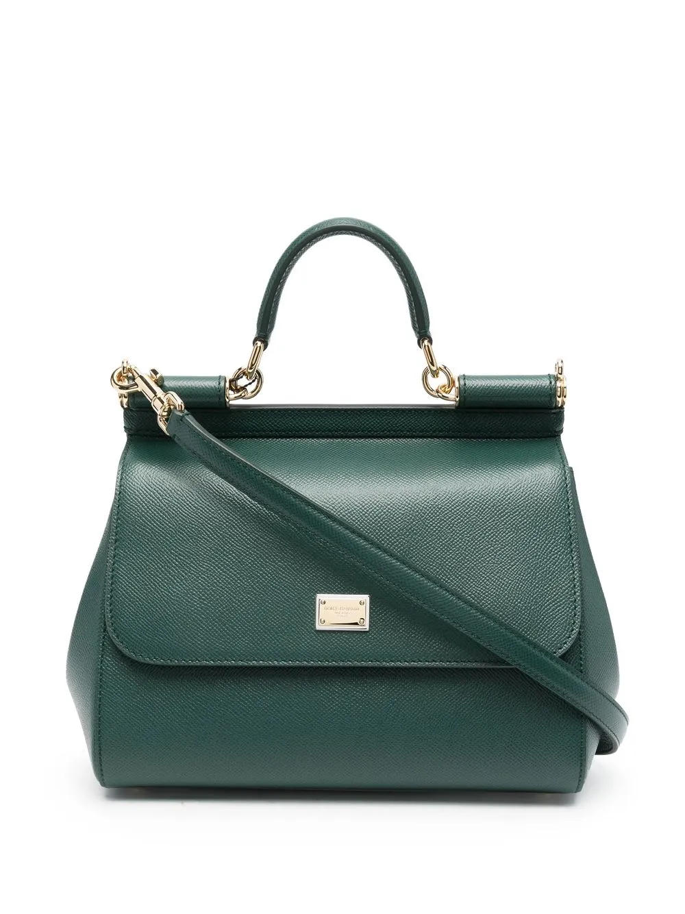 Dolce & Gabbana Borsa a spalla Sicily - Verde