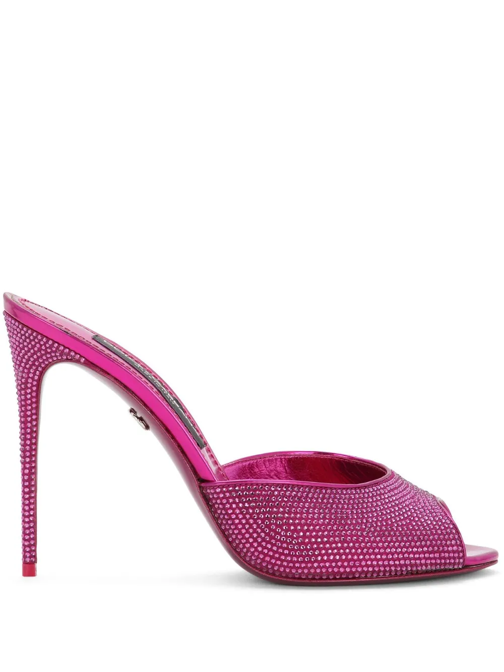 Dolce & Gabbana Mules con strass - Rosa
