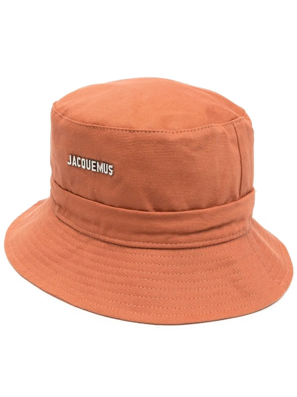 Jacquemus Cappello bucket con coulisse - Marrone