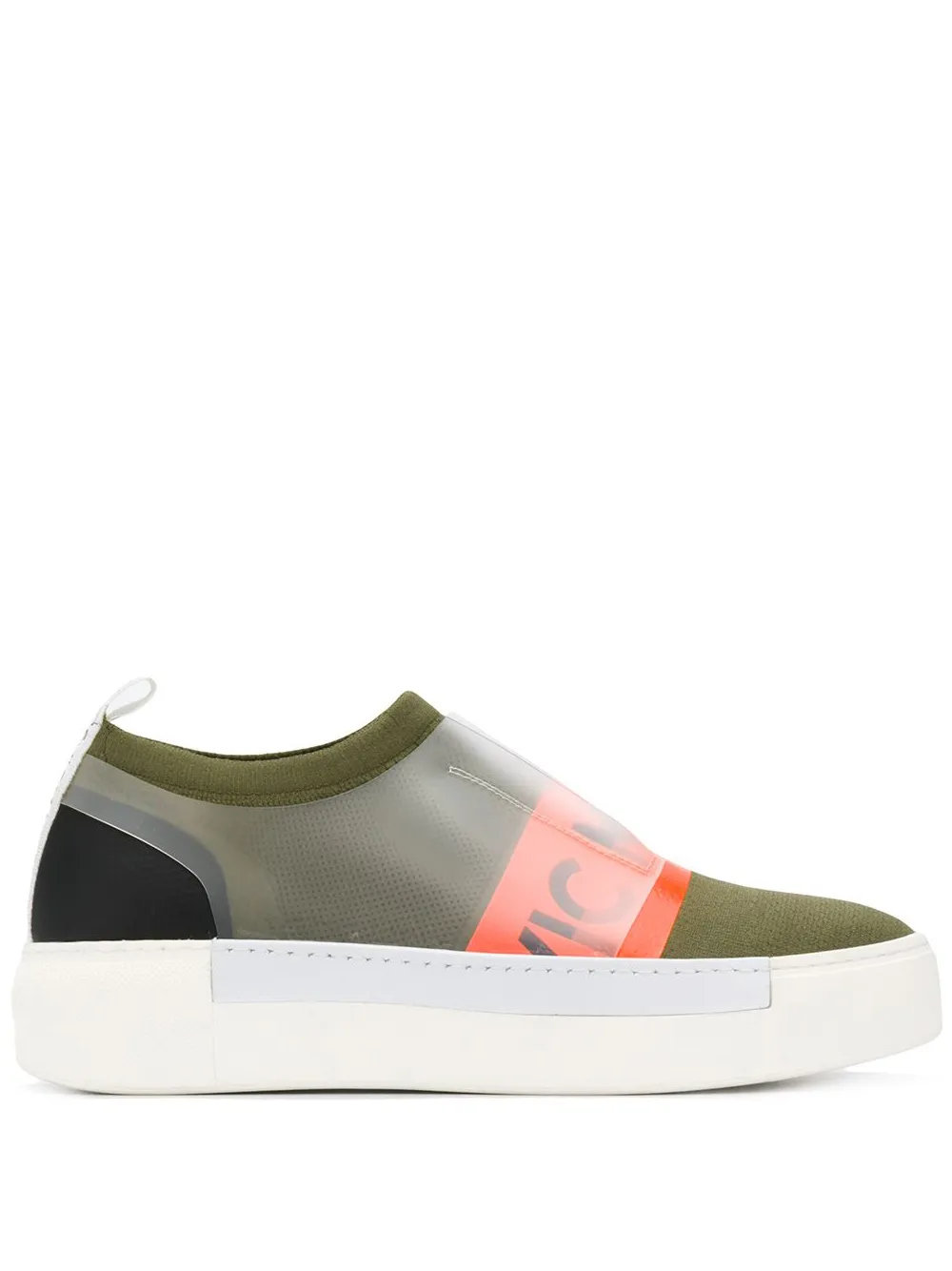 Vic Matie Sneakers a calzino - Verde