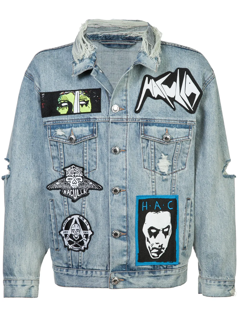 Haculla Giacca denim Mad Max - Blu
