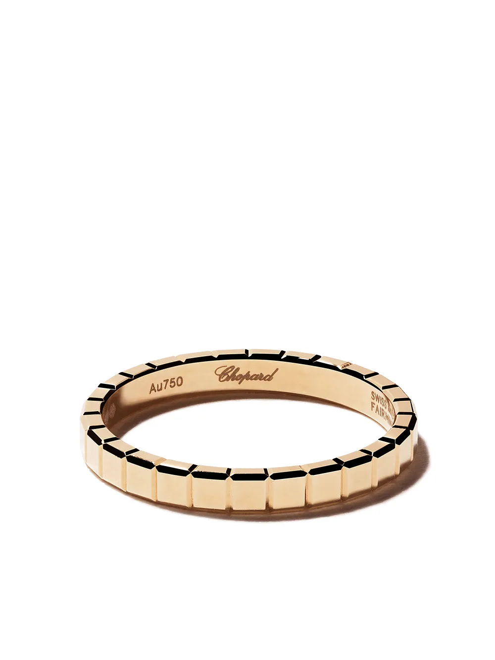 Chopard Anello ‘Ice Cube Pure’ in oro giallo 18kt - FAIRMINED YELLOW GOLD