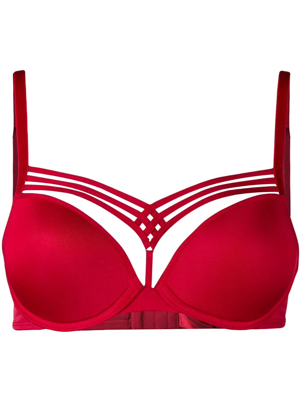 Marlies Dekkers Reggiseno push-up Dame de Paris - Rosso