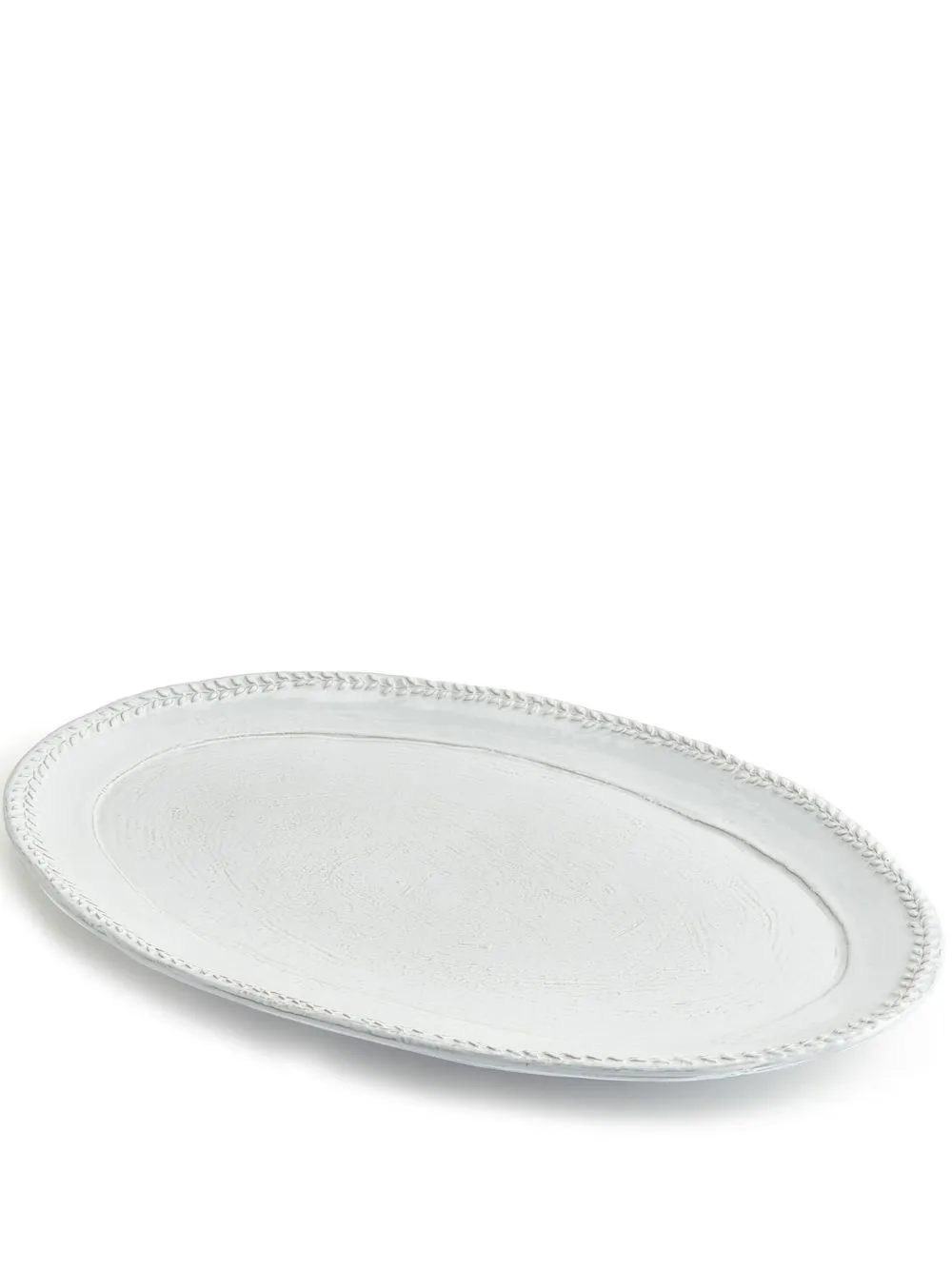 Soho Home Piatto Hillcrest con dettaglio goffrato - Bianco
