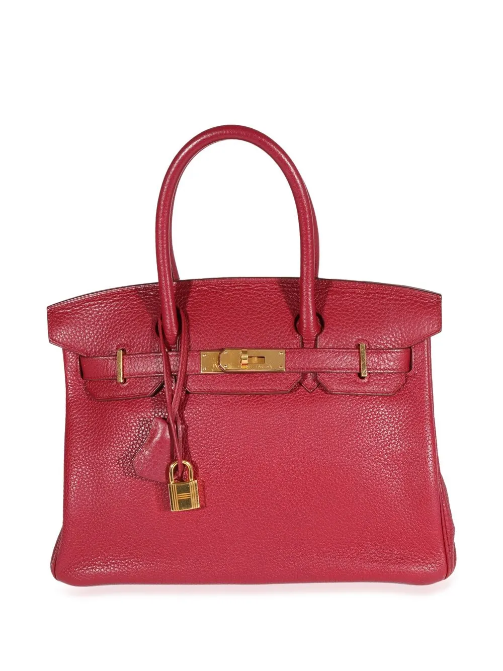 Hermès Pre-Owned Borsa a mano Birkin 30 Pre-owned - Rosso