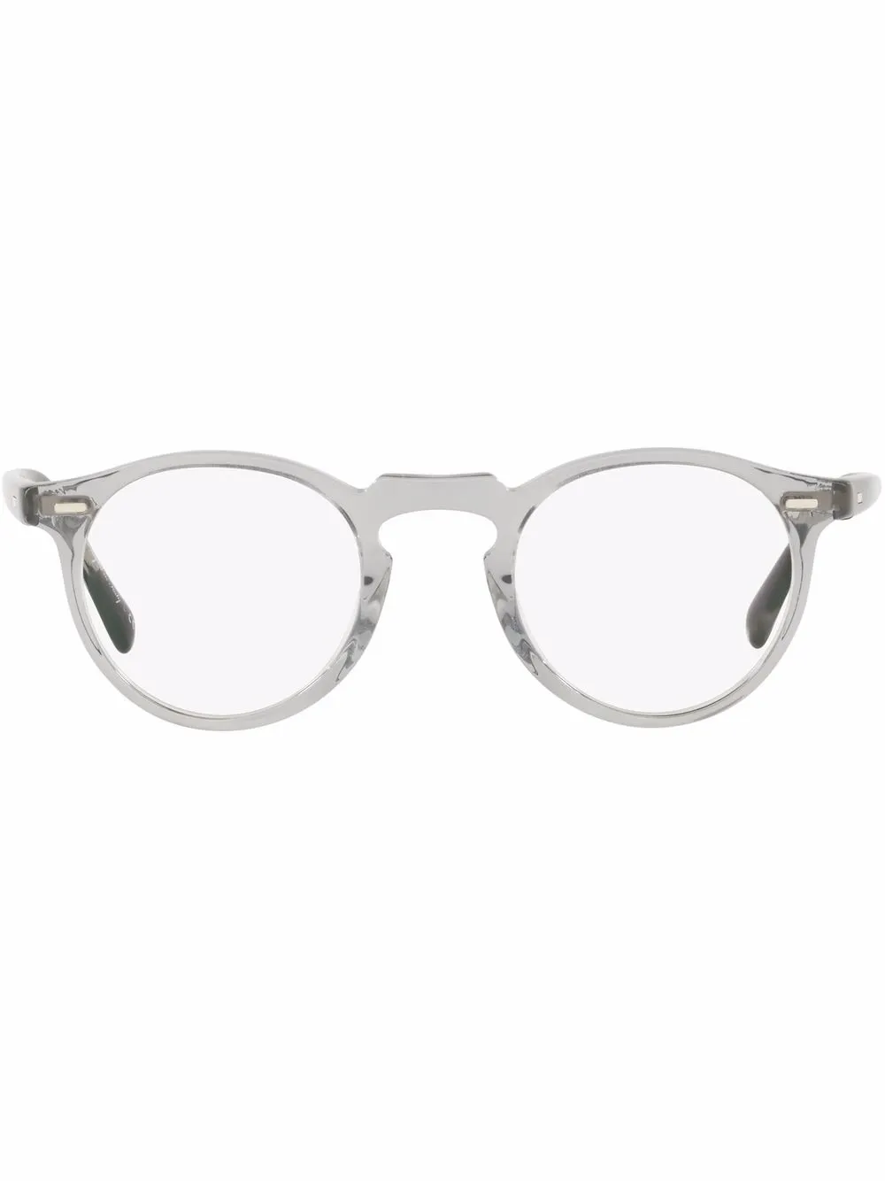 Oliver Peoples Occhiali tondi Gregory Peck - Grigio