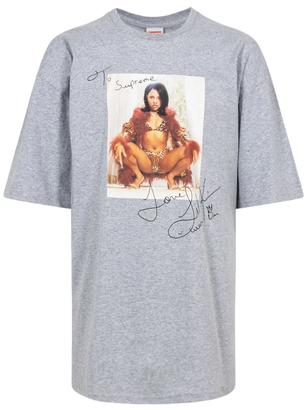 Supreme T-shirt Lil Kim - Grigio