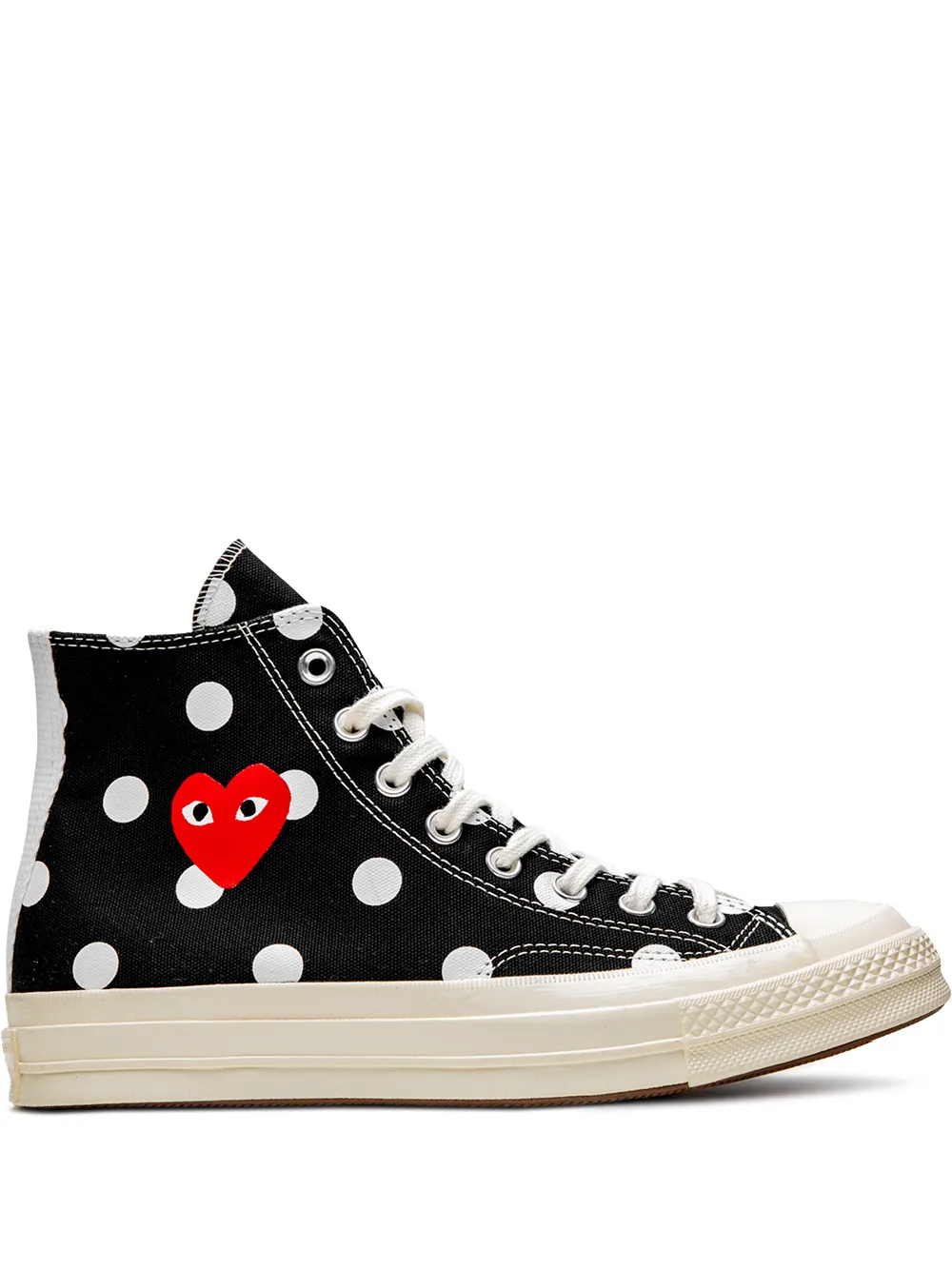 Comme Des Garçons Play x Converse Sneakers alte Chuck 70 Converse x Comme Des Garcons - Nero