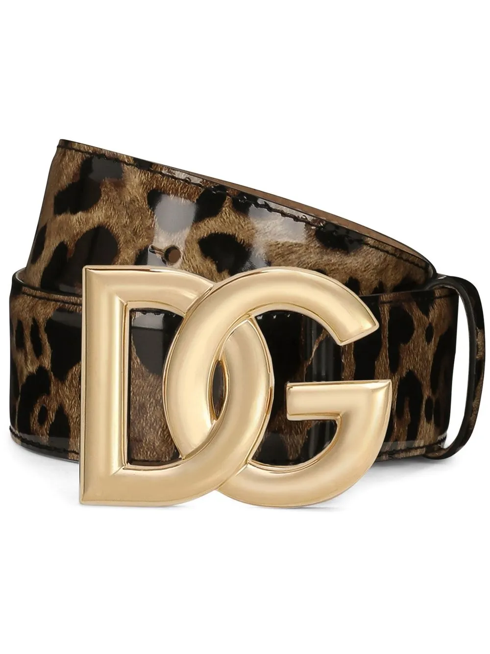 Dolce & Gabbana Cintura con logo DG KIM DOLCE&GABBANA - Marrone