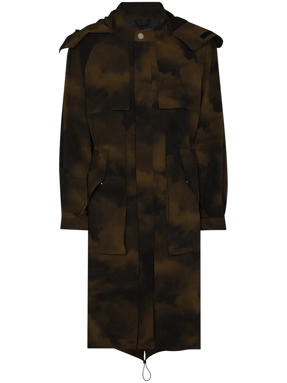 A-COLD-WALL* Parka Terrain camouflage - Multicolore