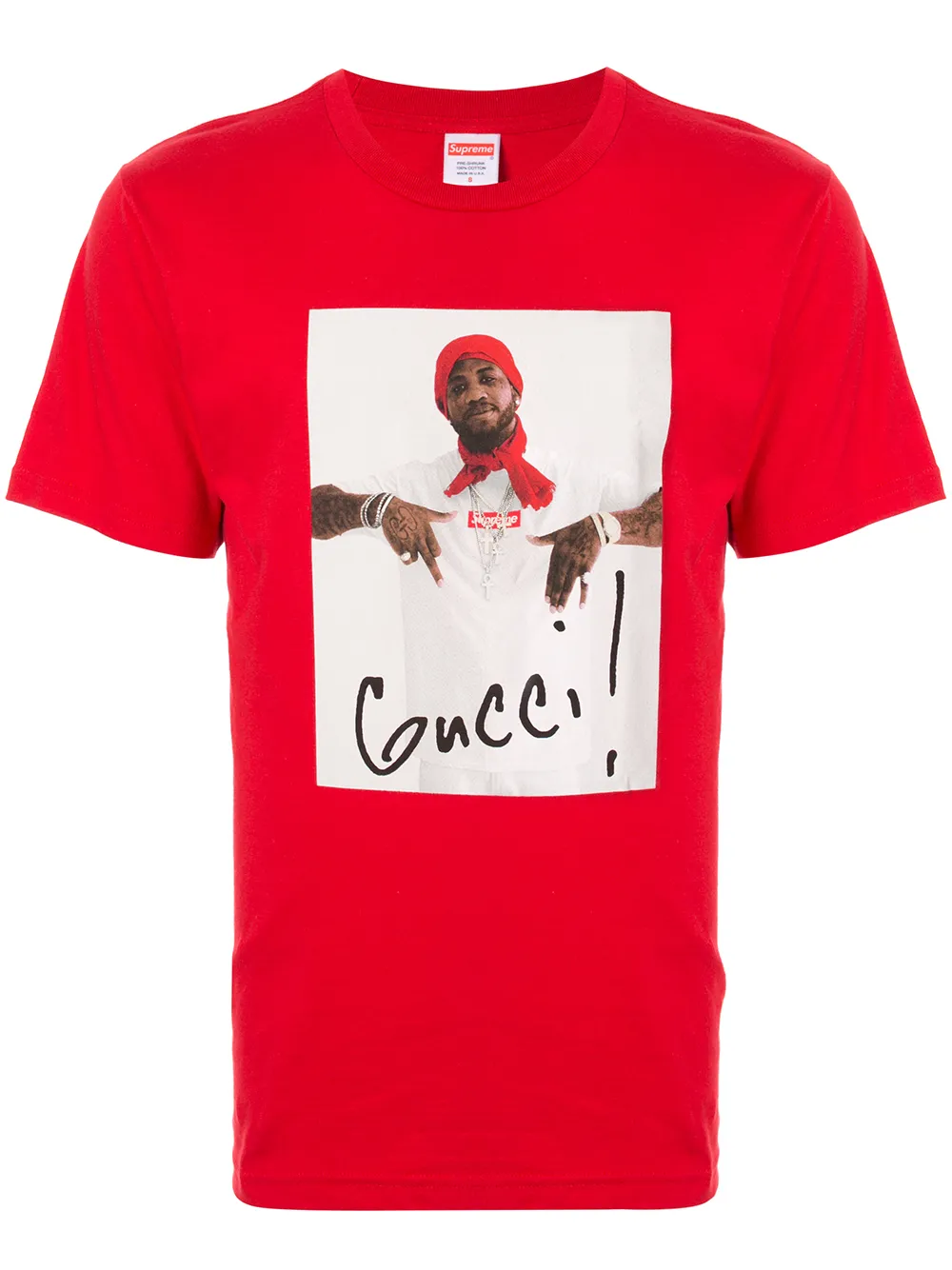 Supreme T-shirt Gucci Mane - Rosso