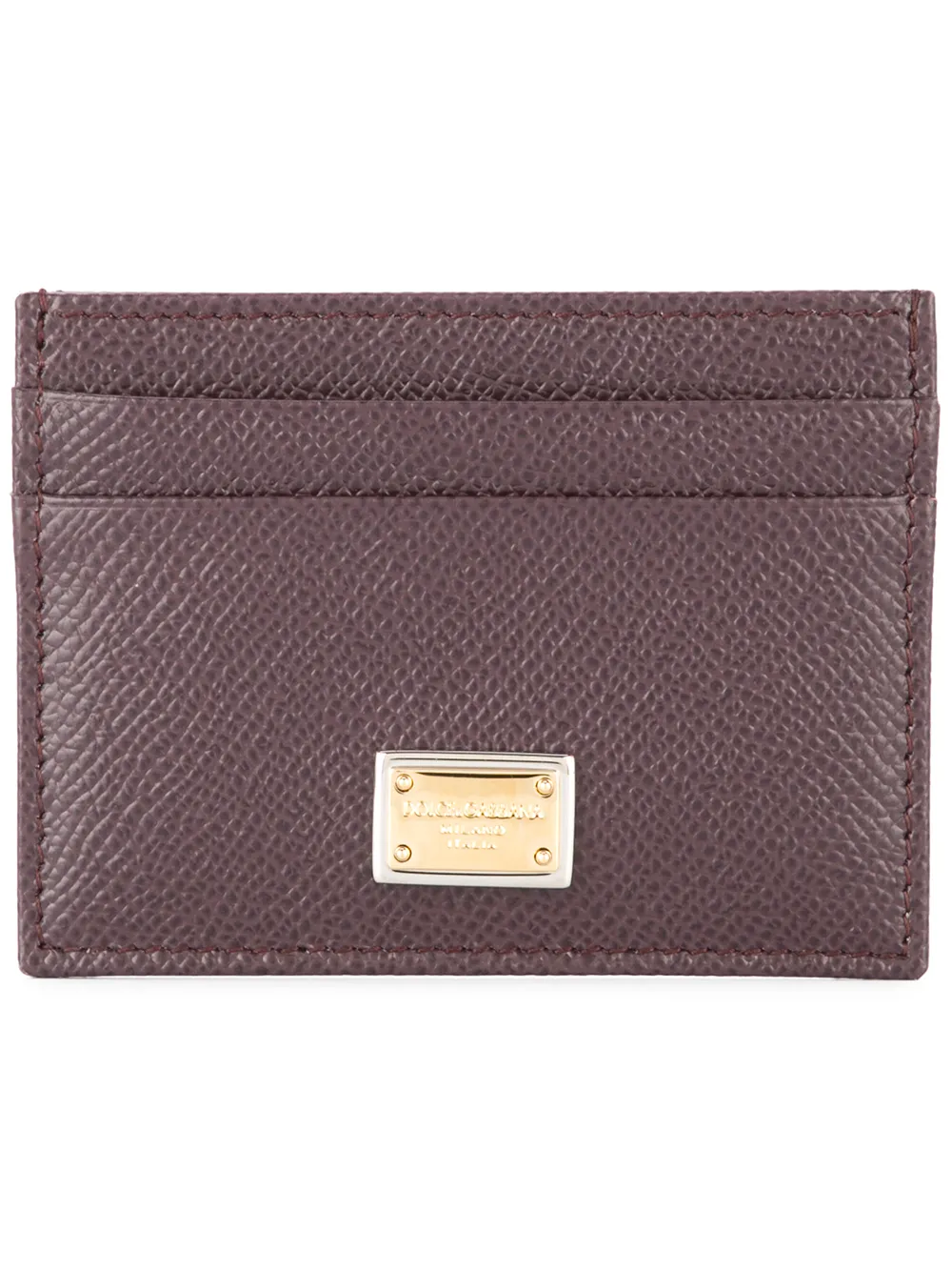 Dolce & Gabbana Portacarte Dauphine - Marrone