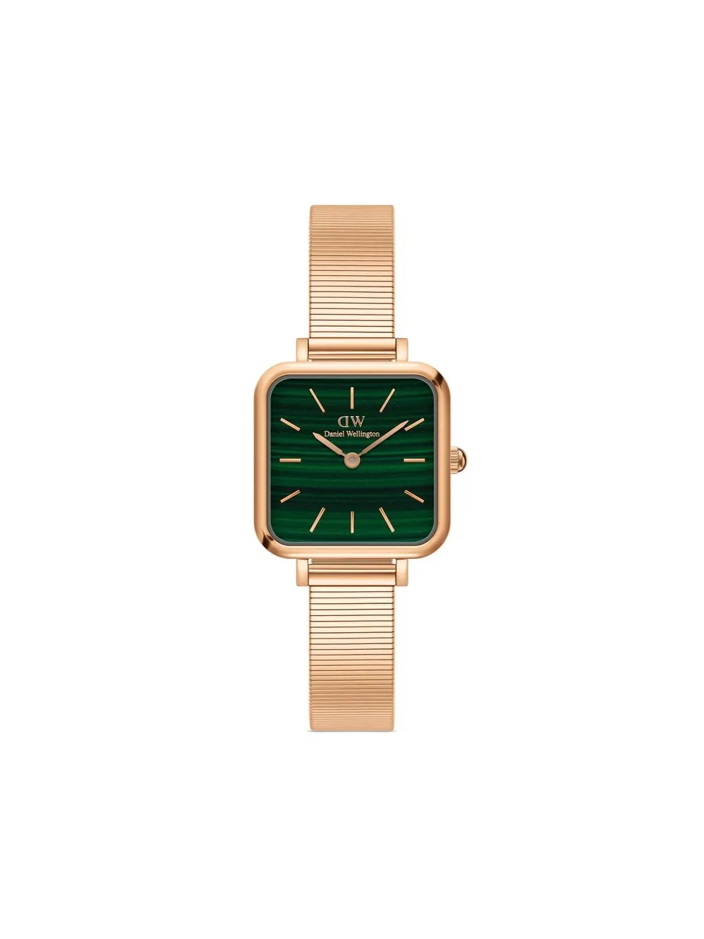 Daniel Wellington Orologio metallizzato Quadro Studio - Verde