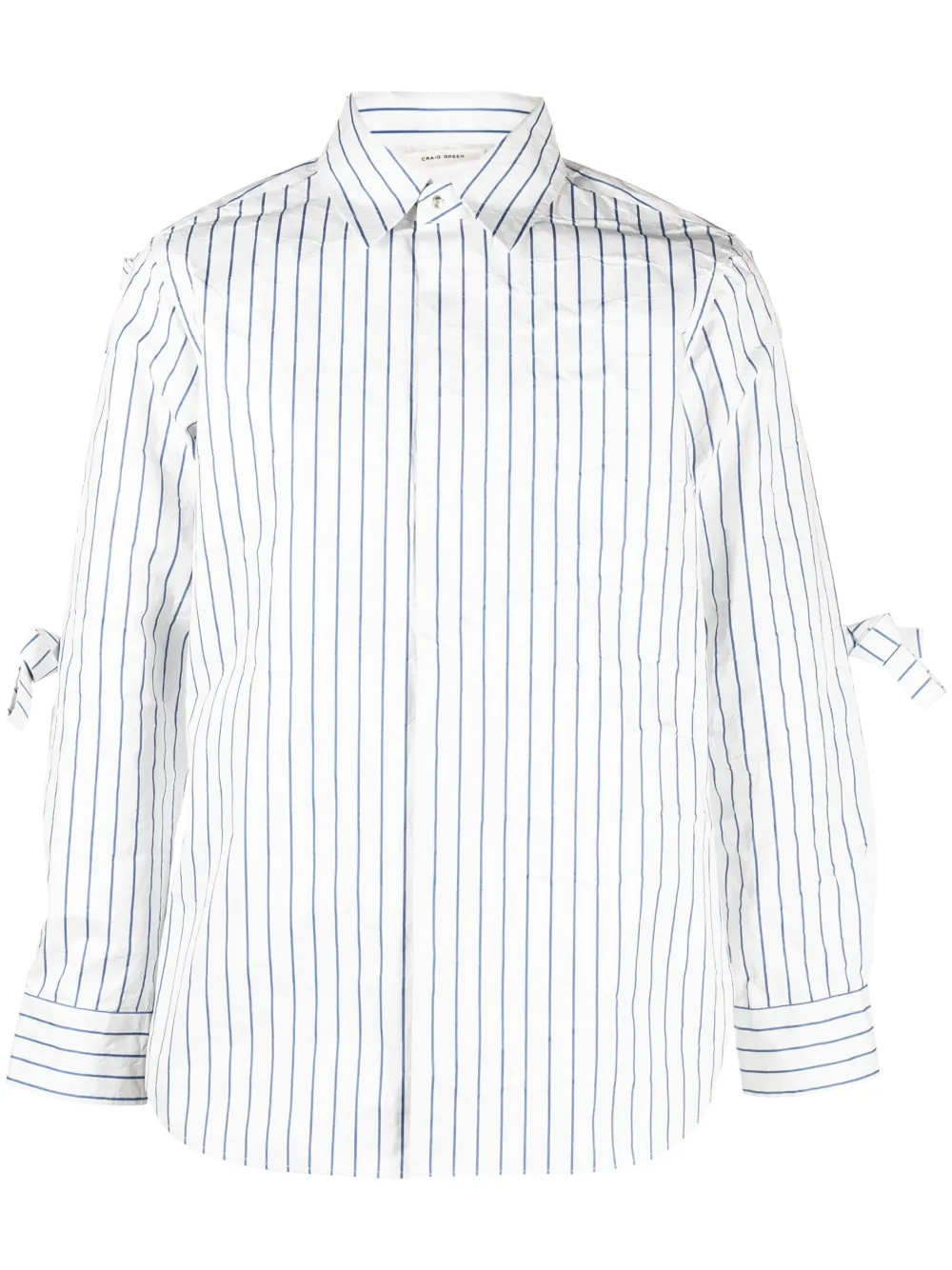 Craig Green Camicia a righe - Bianco