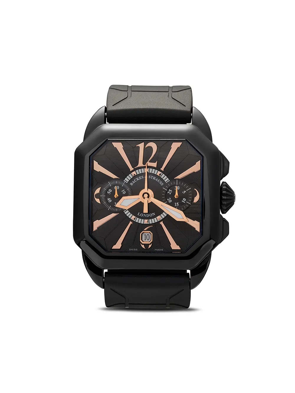 Backes & Strauss Orologio Berkeley Chronograph 40 - BLACK