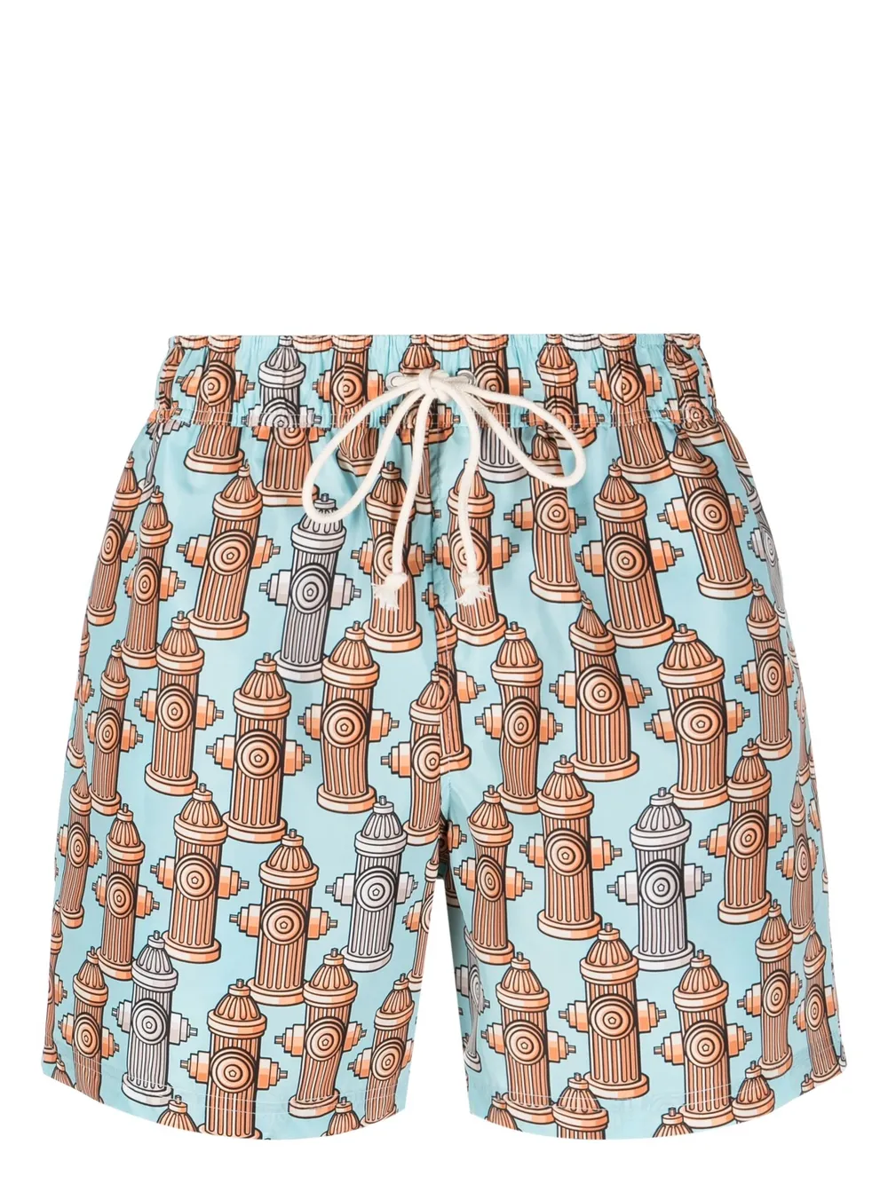 Palm Angels Costume da bagno Fire Hydrant - Blu