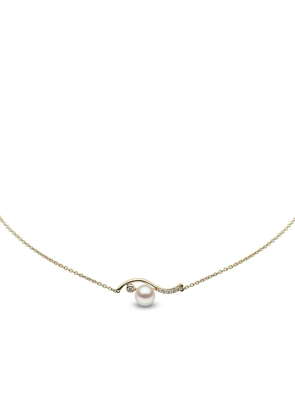 Yoko London Collana Trend in oro 18kt, perle e diamanti