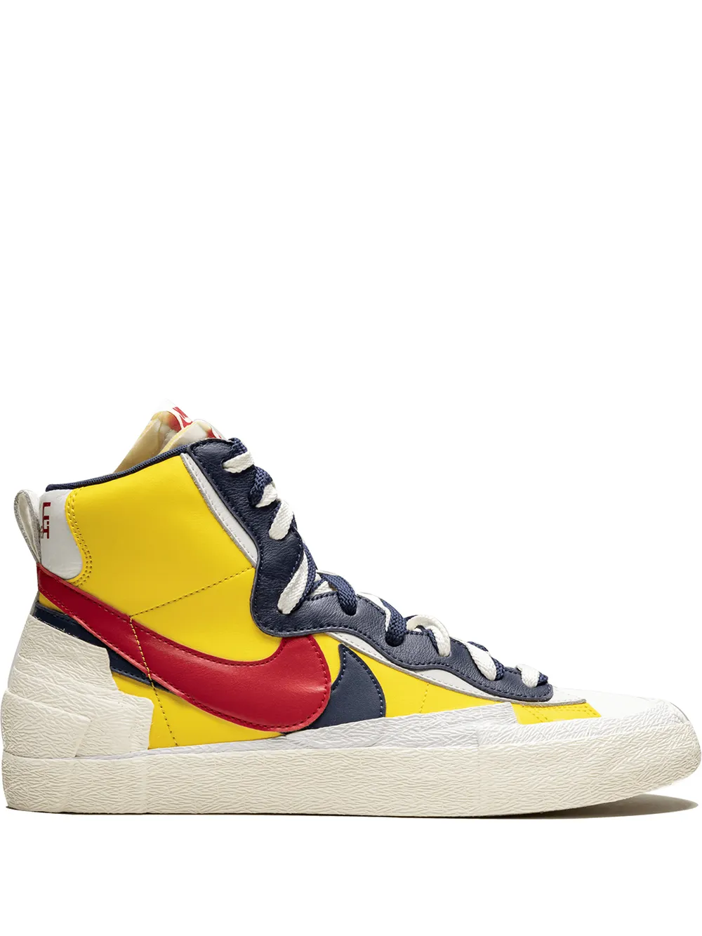 Nike Sneakers alte Blazer Mid Sacai X Nike - Giallo
