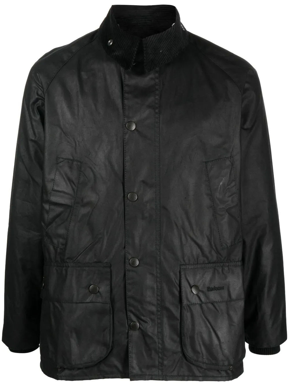 Barbour Giacca Bedale cerata - Nero