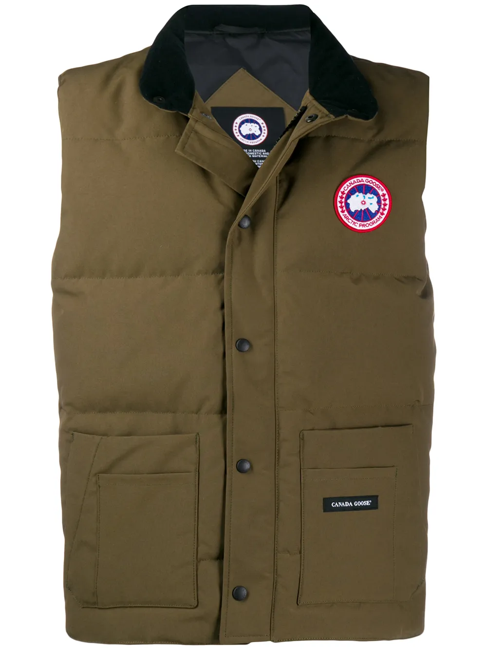Canada Goose Gilet imbottito - Verde