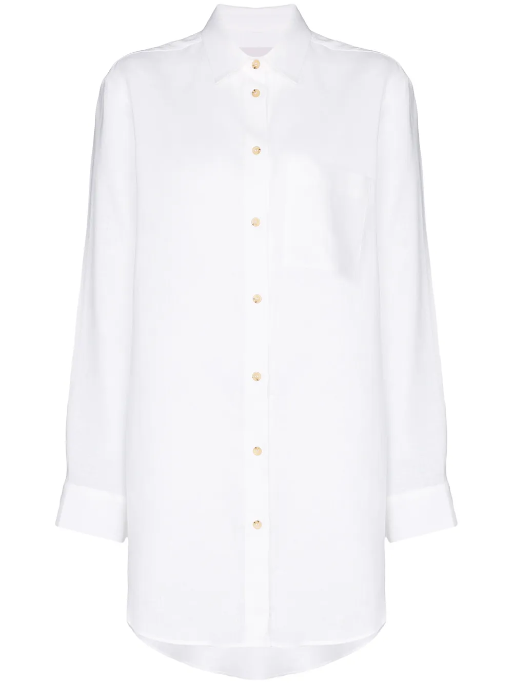 Asceno Camicia oversize - Bianco