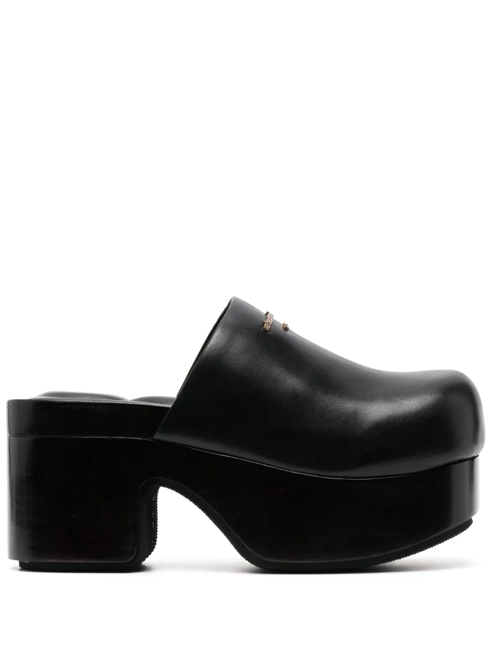 Alexander Wang Mules Zoe 85mm - Nero