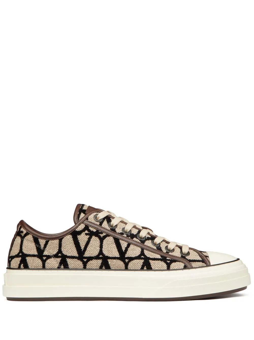 Valentino Garavani Sneakers Toile Iconographe - Toni neutri