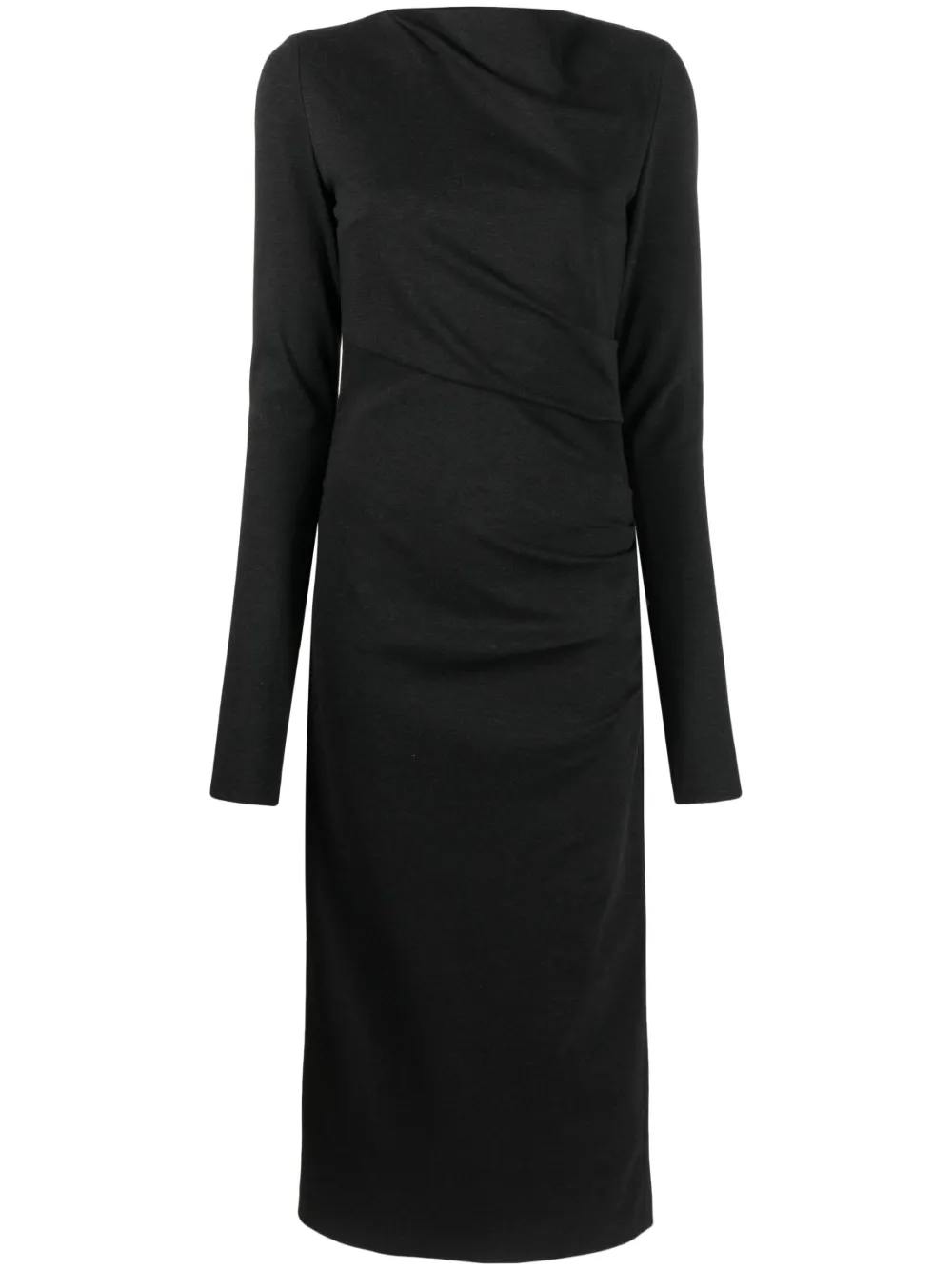Dorothee Schumacher Abito midi con cut-out - Grigio