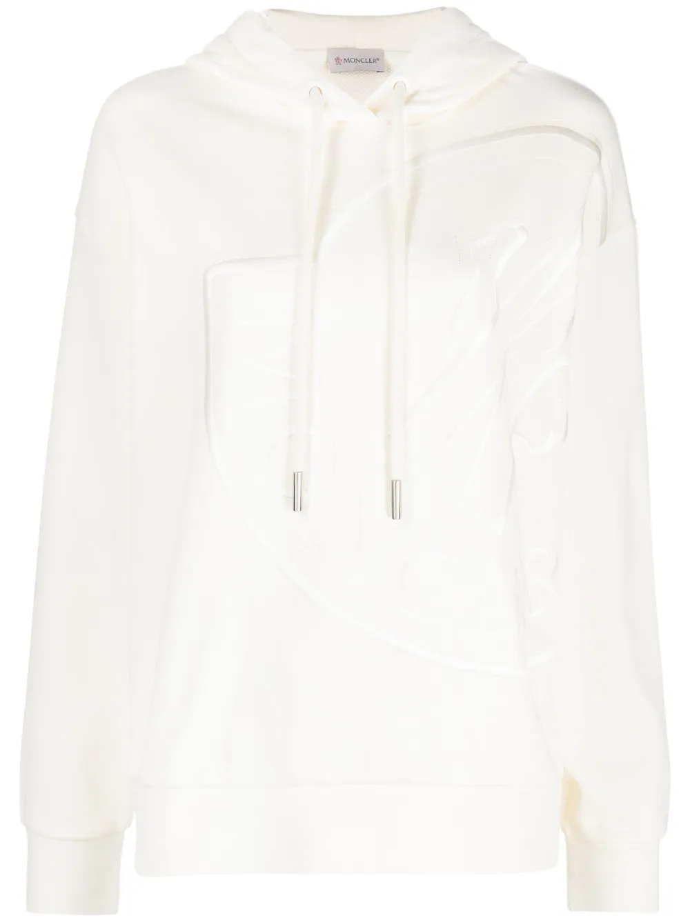 Moncler Felpa con cappuccio - Bianco