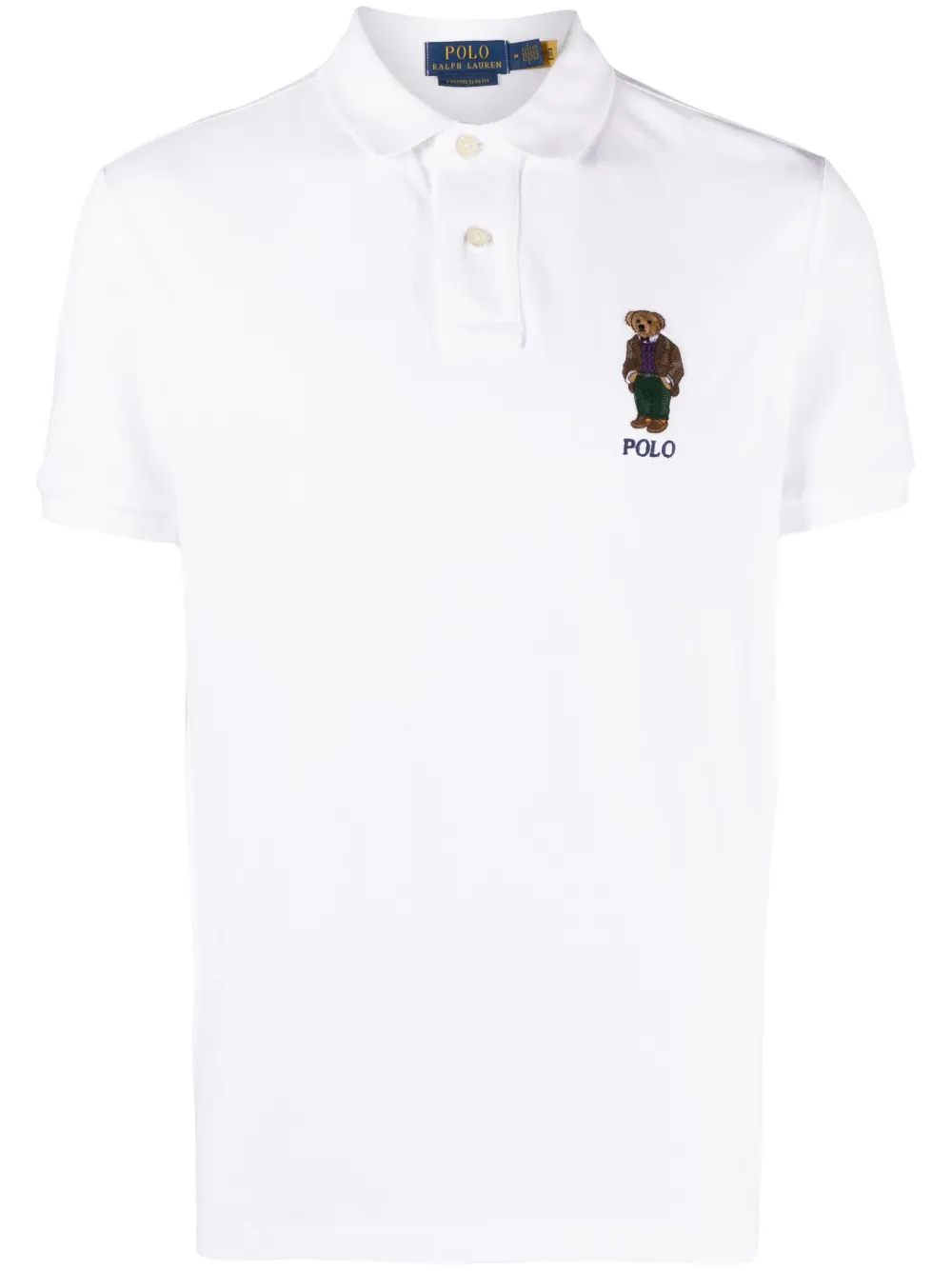 Polo Ralph Lauren Polo con ricamo Polo Bear - Bianco