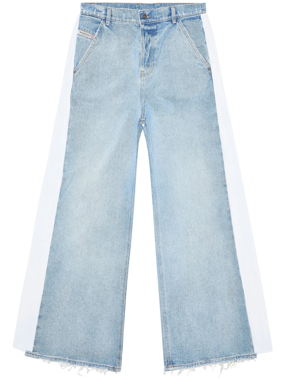 Diesel Jeans a gamba ampia - Blu
