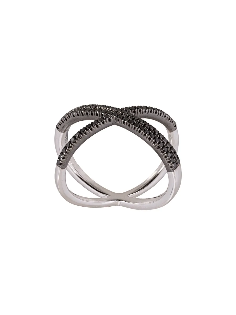ALINKA Anello doppio KATIA - Effetto metallizzato