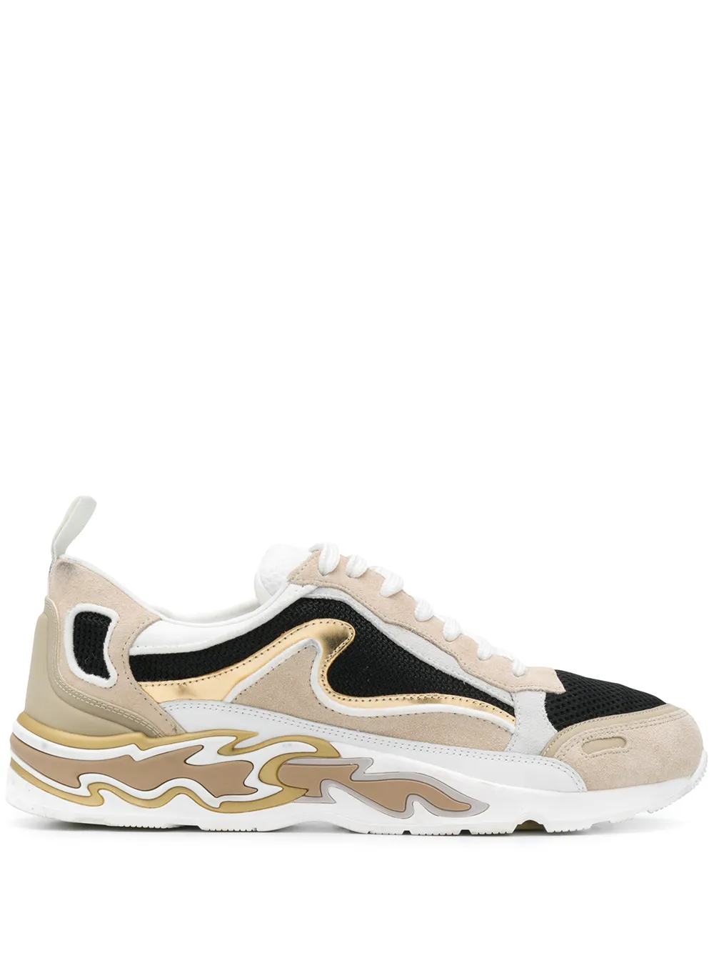 SANDRO Sneakers Flame - Toni neutri
