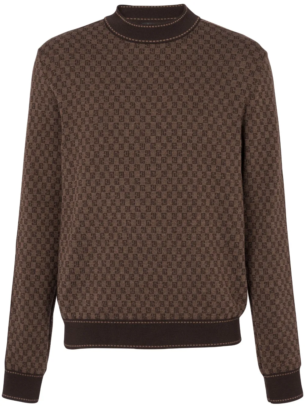 Balmain Maglione - Marrone