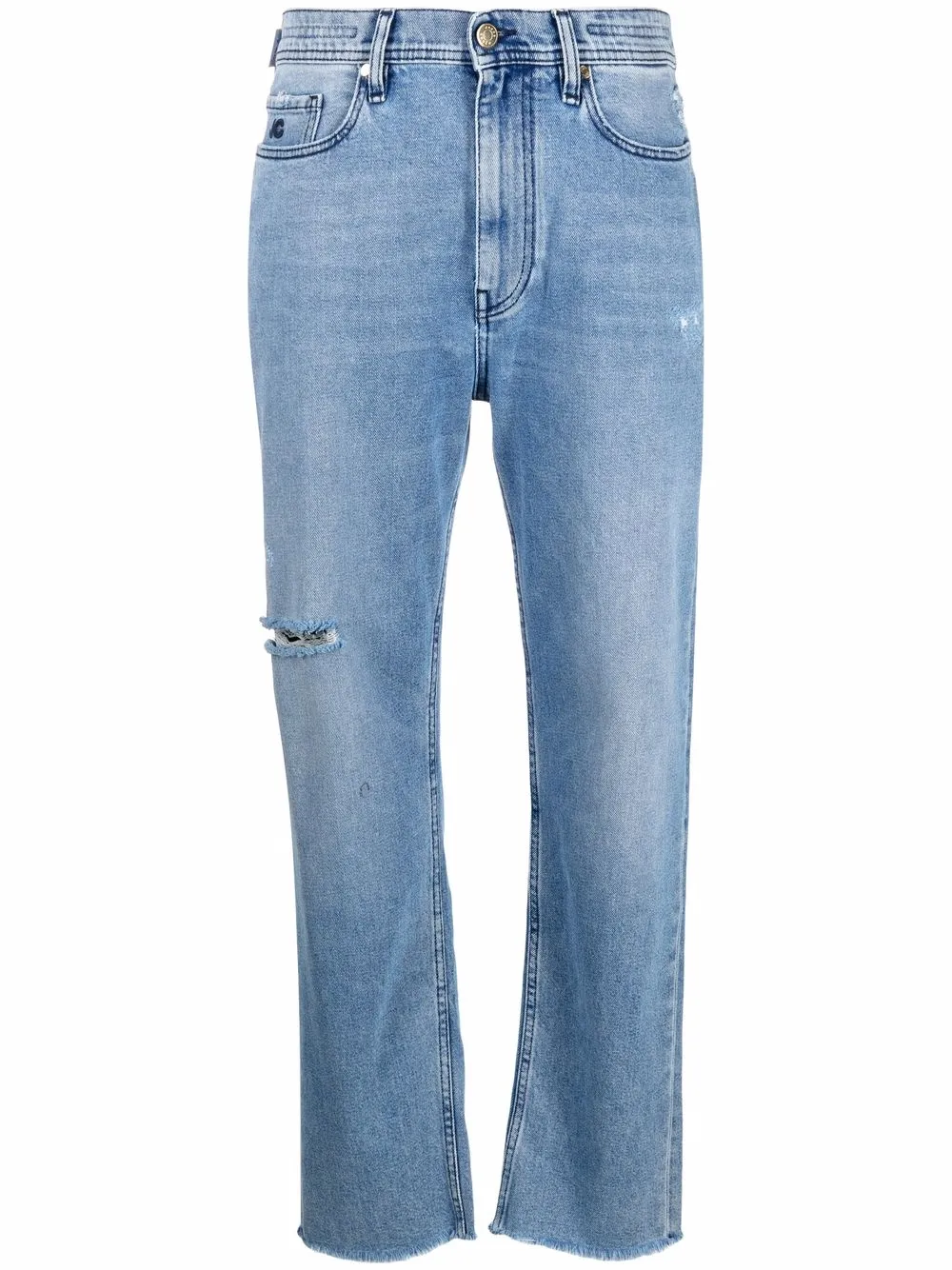 Jacob Cohën Jeans boyfriend a vita alta - Blu