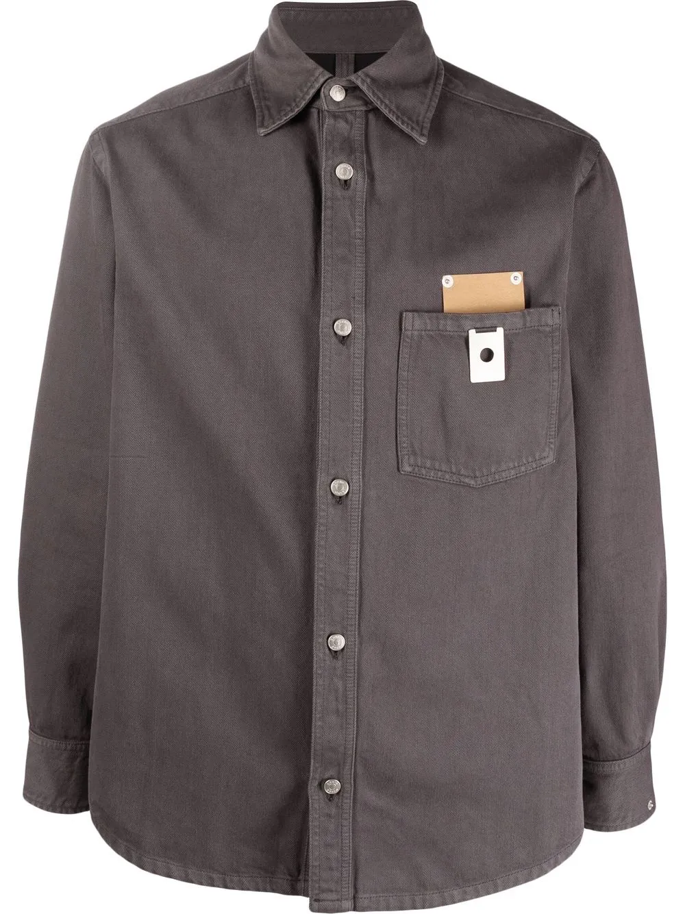 Craig Green Camicia denim - Grigio