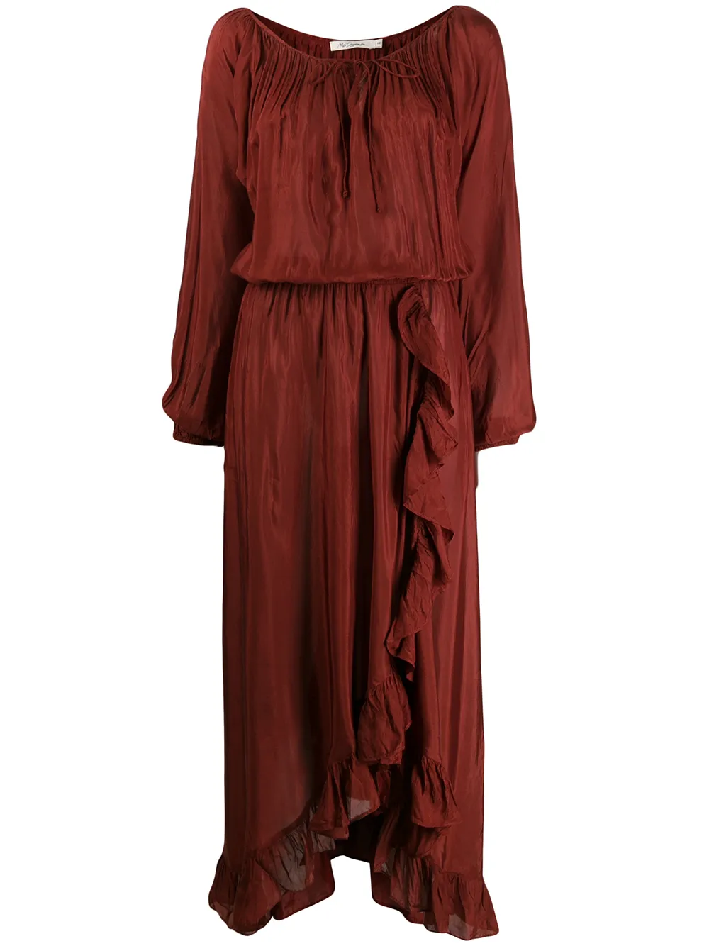 Mes Demoiselles Vestito lungo Mercedes - Rosso