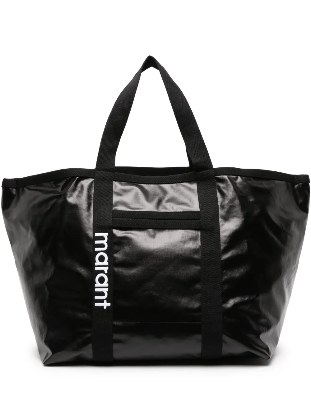 ISABEL MARANT Borsa tote Darwen con ricamo - Nero