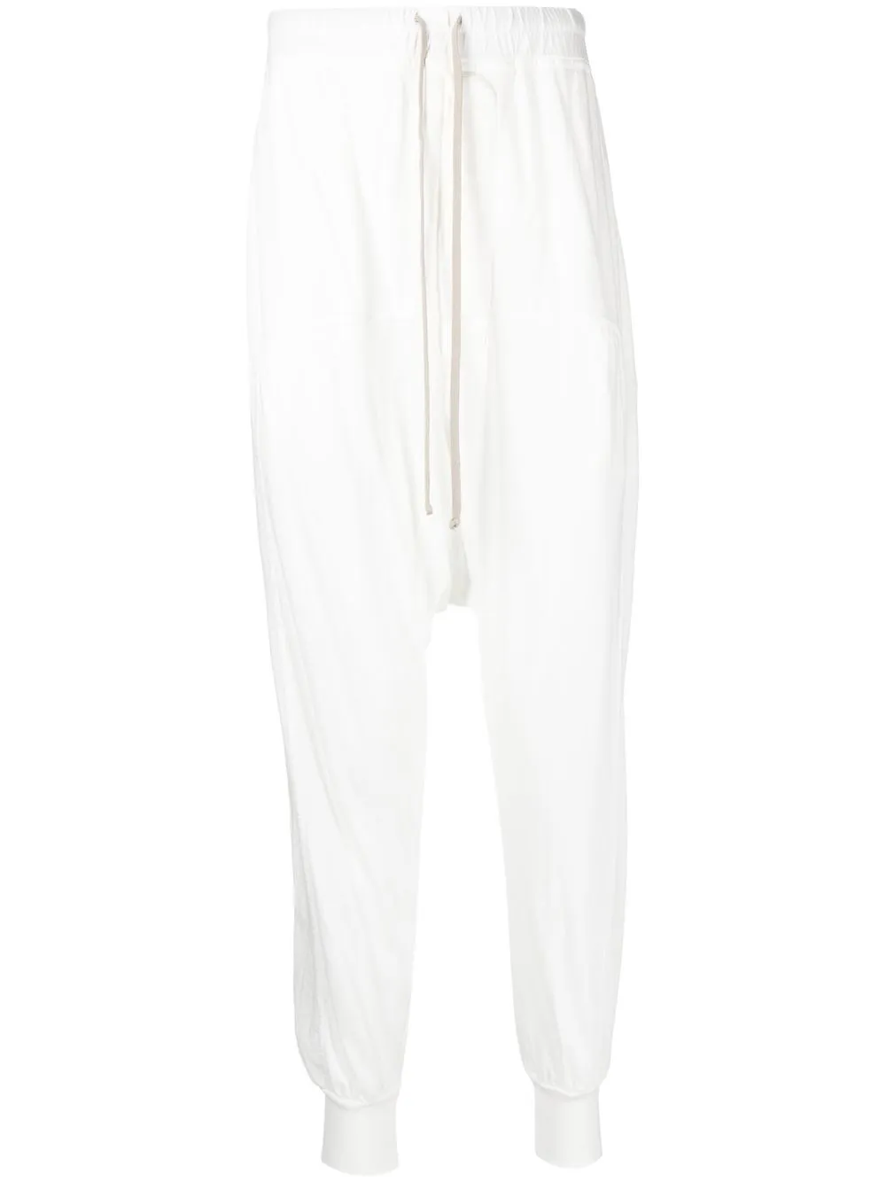 Rick Owens DRKSHDW Pantaloni con coulisse - Bianco