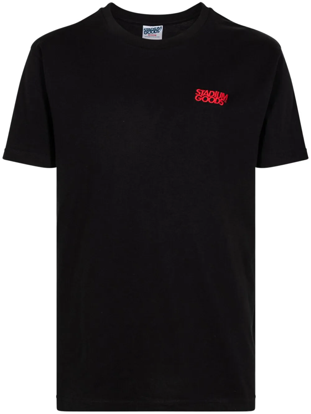 STADIUM GOODS® T-shirt Black-Red con logo - Nero