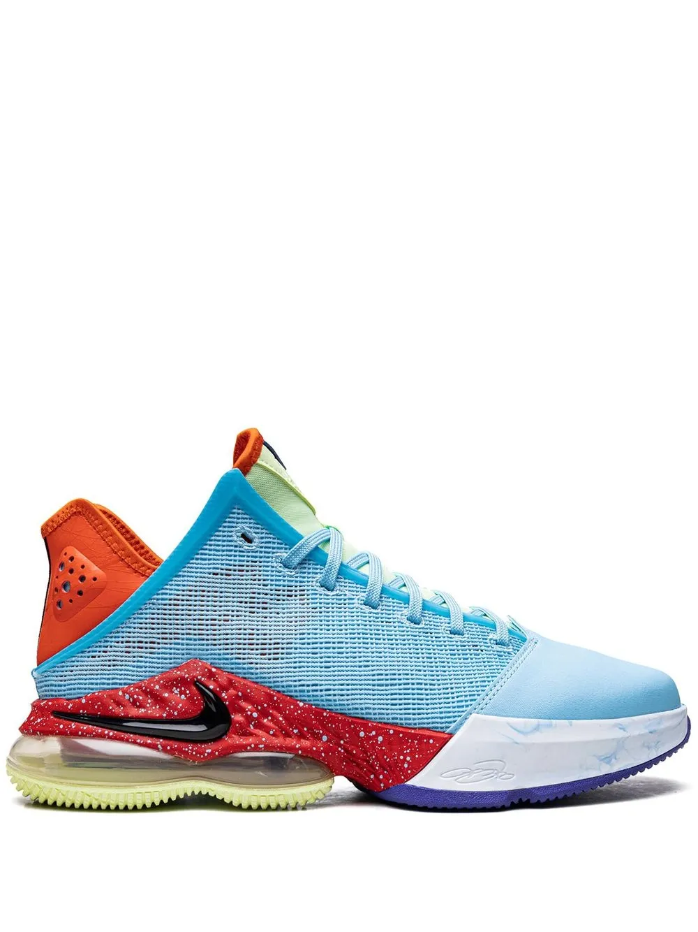 Nike Sneakers LeBron 19 Low Blue Chill - Multicolore