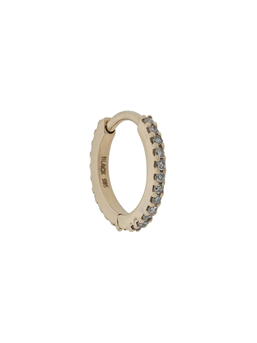Maria Black Orecchini Rainbow Huggie - Effetto metallizzato