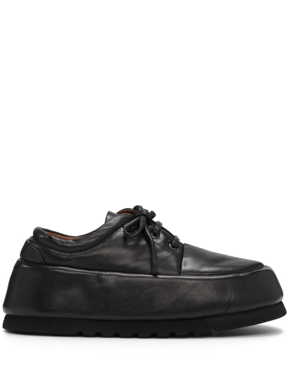 Marsèll Derby Bombo in pelle - Nero