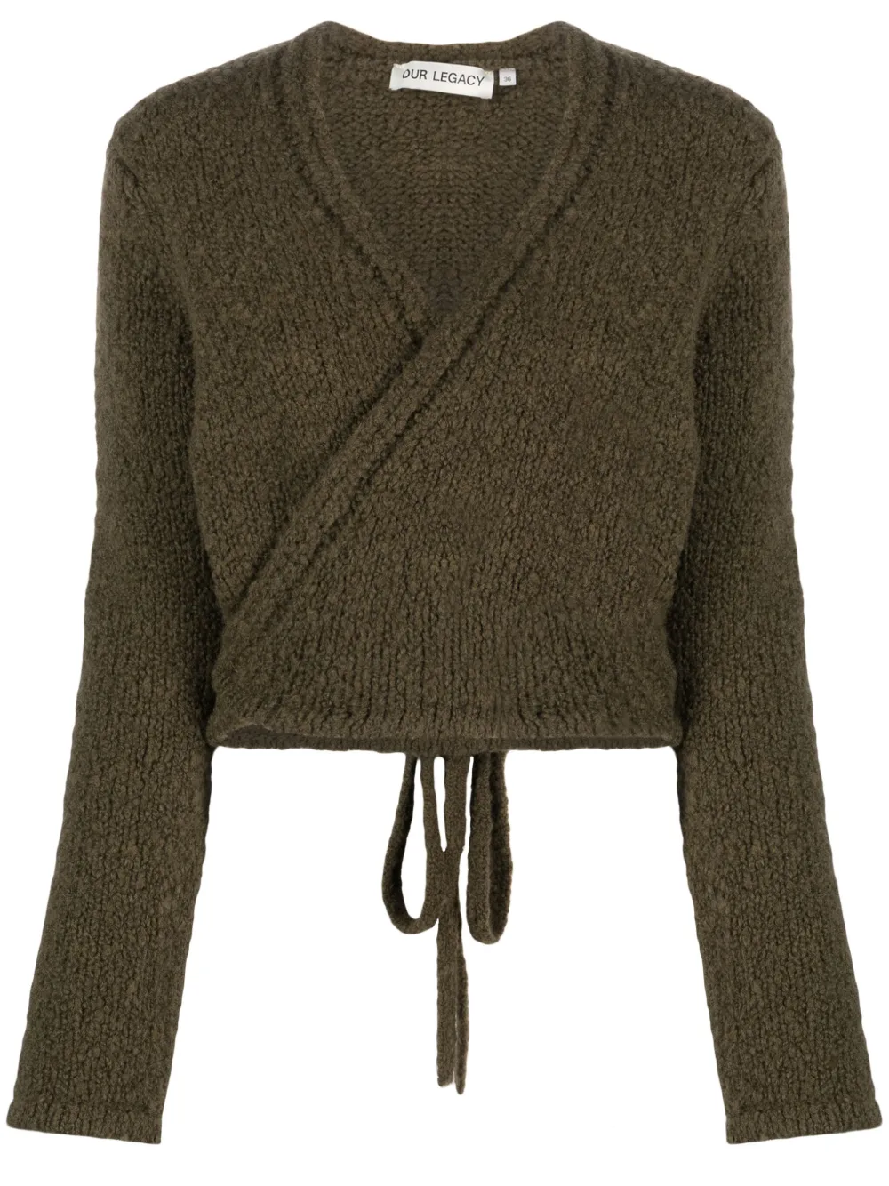 OUR LEGACY Wrap Knit - Verde
