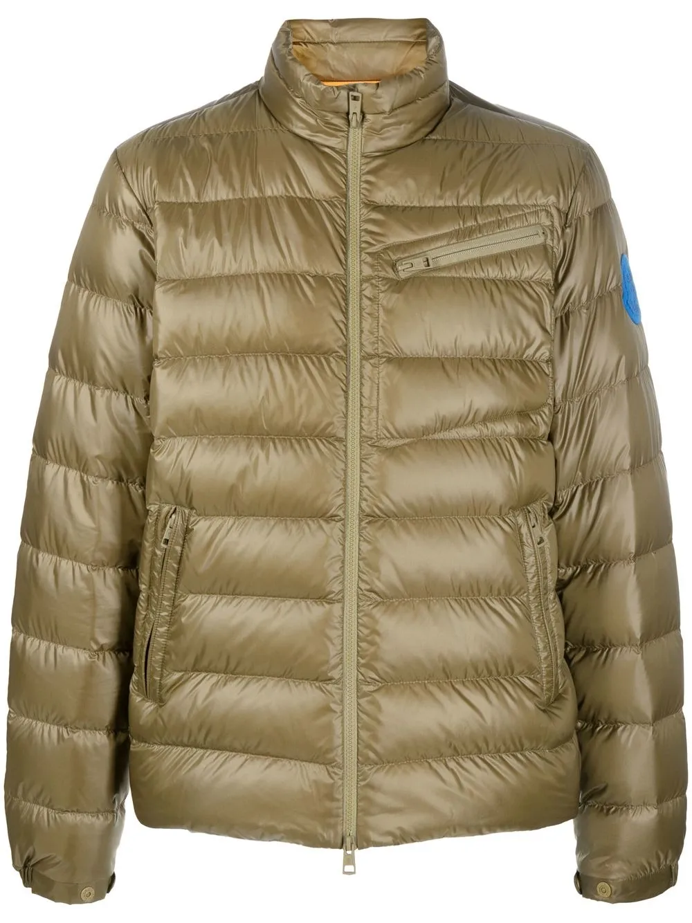 Moncler Piumino con zip - Verde