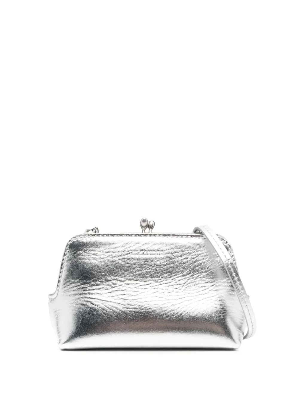 Jil Sander Borsa a tracolla Goji Micro - Grigio