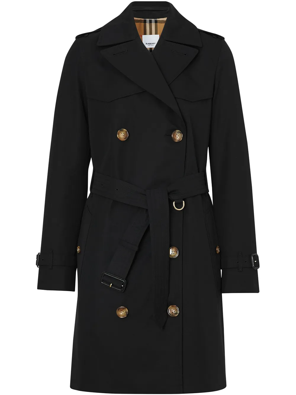 Burberry Trench The Short Islington - Nero